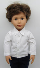 Load image into Gallery viewer, 18&quot; Doll Dress Shirt: White
