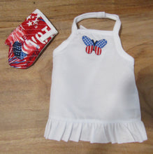 Load image into Gallery viewer, White Patriotic Apron Set
