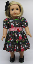 Load image into Gallery viewer, Christmas Cats Dress 18 inch Doll
