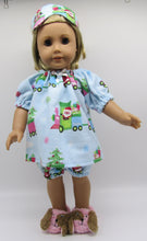 Load image into Gallery viewer, 18" Doll Pajamas 3 Pc: Santa Train
