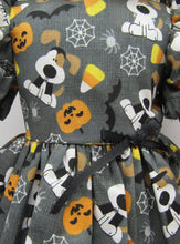 Load image into Gallery viewer, Halloween Puppy Dress: Gray
