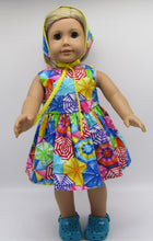 Load image into Gallery viewer, Beach Umbrella Dress w Headscarf
