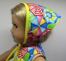 Load image into Gallery viewer, Beach Umbrella Dress w Headscarf
