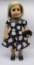 Load image into Gallery viewer, Black &amp; Pink Sheep Swing Dress 18 inch Doll

