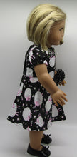 Load image into Gallery viewer, Black &amp; Pink Sheep Swing Dress 18 inch Doll
