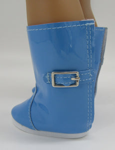 Rain Boots 18 inch Doll: Bright Blue