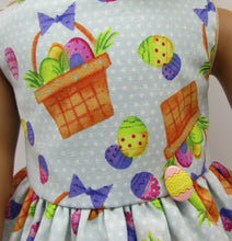 Load image into Gallery viewer, Easter Basket Double Ruffle Dress 18 inch Doll
