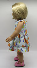 Load image into Gallery viewer, Easter Basket Double Ruffle Dress 18 inch Doll
