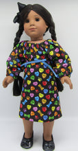 Load image into Gallery viewer, Conversation Hearts for Dog Lovers Dress 18 inch Doll
