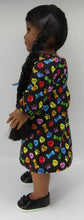 Load image into Gallery viewer, Conversation Hearts for Dog Lovers Dress 18 inch Doll
