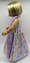 Load image into Gallery viewer, Long Iridescent Dress  &amp; Sequin Arm Scarf 18 inch Doll
