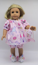 Load image into Gallery viewer, Unicorn Slippers 18 &amp; 15 inch Doll
