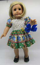 Load image into Gallery viewer, Puppy Border Print  Dress 18 inch Doll
