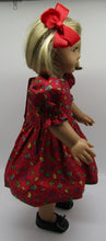 Load image into Gallery viewer, Christmas Mittens Dress 18 inch Doll
