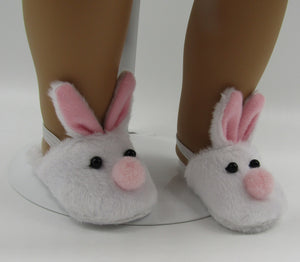 Bunny Slippers 18 inch Doll