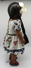Load image into Gallery viewer, Snowman Border Print Dress 18 inch Doll
