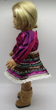 Load image into Gallery viewer, Skirt Combo 18 inch Doll: Southwest Theme

