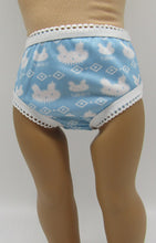 Load image into Gallery viewer, Underwear Two-Pack: Blue &amp; Purple w Bunnies
