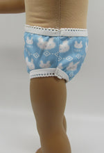 Load image into Gallery viewer, Underwear Two-Pack: Blue &amp; Purple w Bunnies
