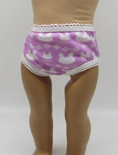Load image into Gallery viewer, Underwear Two-Pack: Blue &amp; Purple w Bunnies
