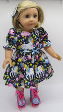 Load image into Gallery viewer, Roller Skates 18 inch Doll: Sparkly Purple &amp; Hot Pink
