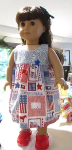 18" Doll Pennsylvania Pride Sundress