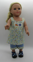 Load image into Gallery viewer, 18&quot; Doll Beach Toys Tunic &amp; Capris
