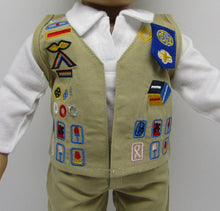 Load image into Gallery viewer, 18&quot; Doll Cadet Girl Scout 4 Pc Uniform
