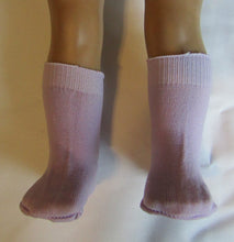 Load image into Gallery viewer, 18&quot; &amp; 15&quot; Doll Nylon Knee Socks: Light Purple
