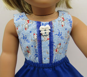 18" Doll Sundress: Retro Toys