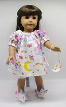 Load image into Gallery viewer, 18&quot; Doll Pajamas 3 Pc: Winged Unicorn
