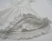 Load image into Gallery viewer, 18&quot; Doll First Communion 5 Pc Outfit: Allover Eyelet
