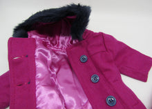 Load image into Gallery viewer, Hooded Coat, Plaid Dress &amp; Boots 18 inch Doll
