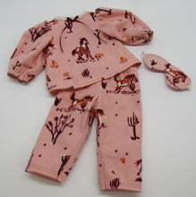Load image into Gallery viewer, 18&quot; Doll Pajamas 3 Pc: Horses
