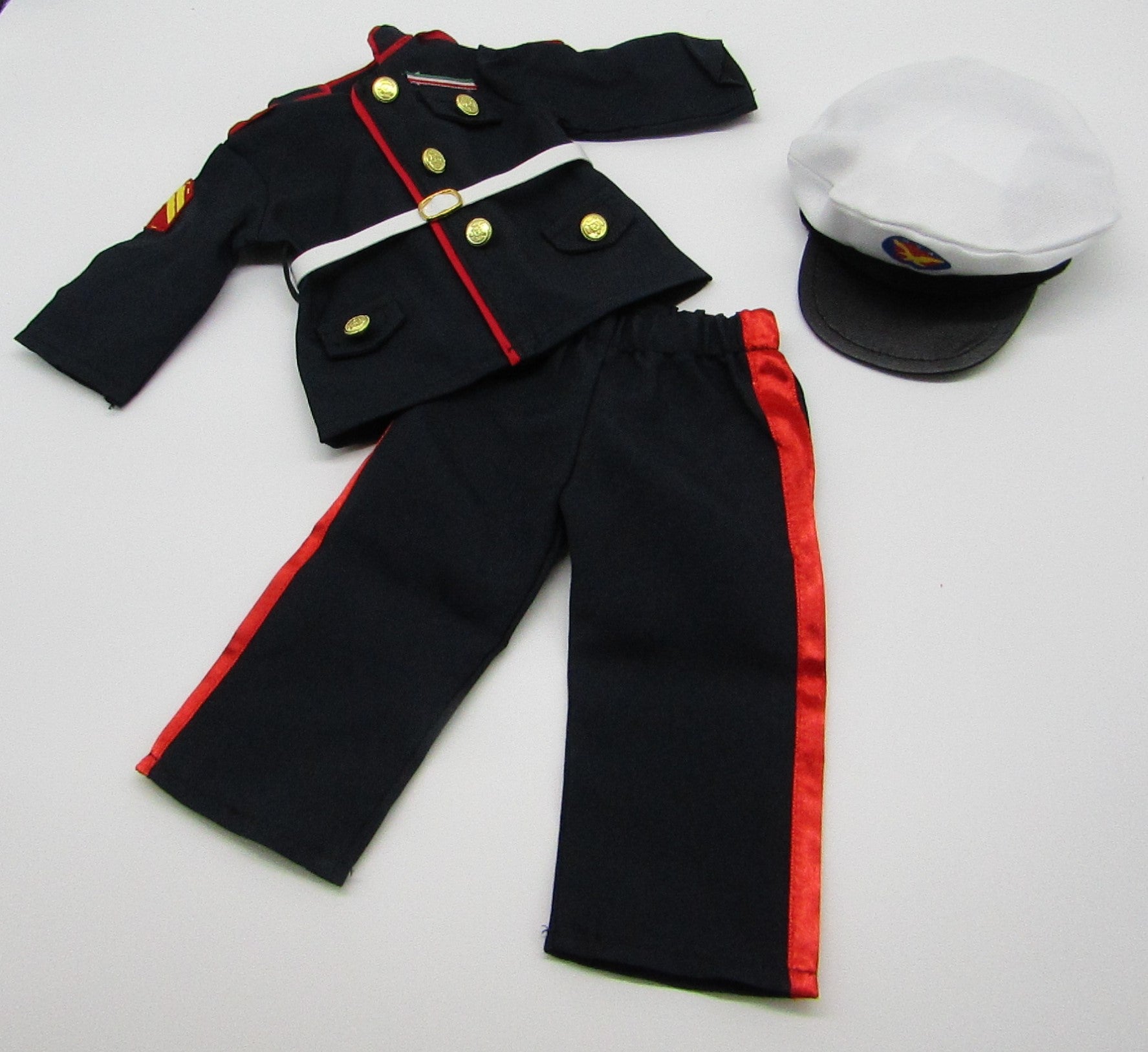 U.S. Marines 4 Pc Formal Uniform 18 inch Doll U.S. Marines 4 Pc Formal Uniform 18 inch Doll