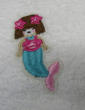 Load image into Gallery viewer, 18&quot; &amp; 15&quot; Doll 5 Pc Beach Towel &amp; Toys: Teal Mermaid
