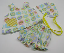 Load image into Gallery viewer, 15&quot; Bitty Baby 3 Pc Sunsuit: Oh Baby
