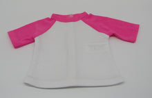 Load image into Gallery viewer, 2 Pack Ragland T-Shirt 18 inch Doll: Pink and Purple
