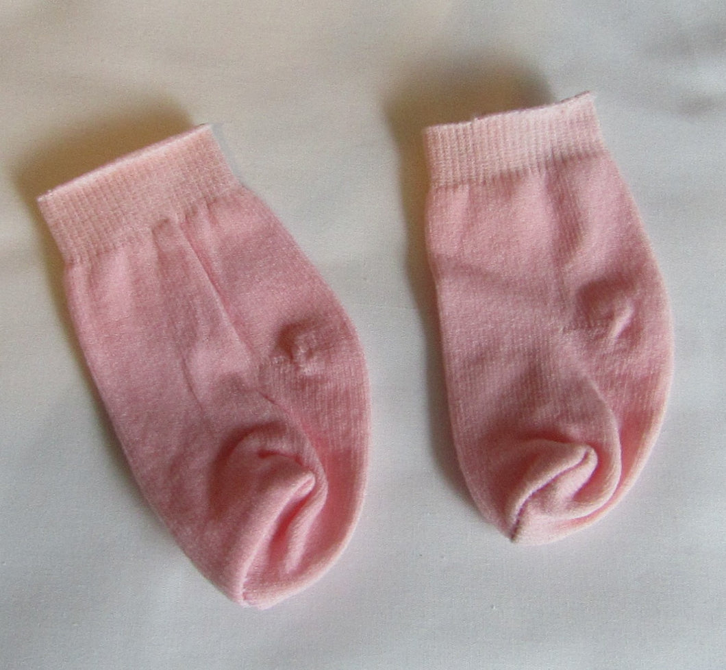 Pink Nylon Knee Socks