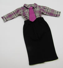 Load image into Gallery viewer, Plaid Dress Shirt, Slacks &amp; Tie
