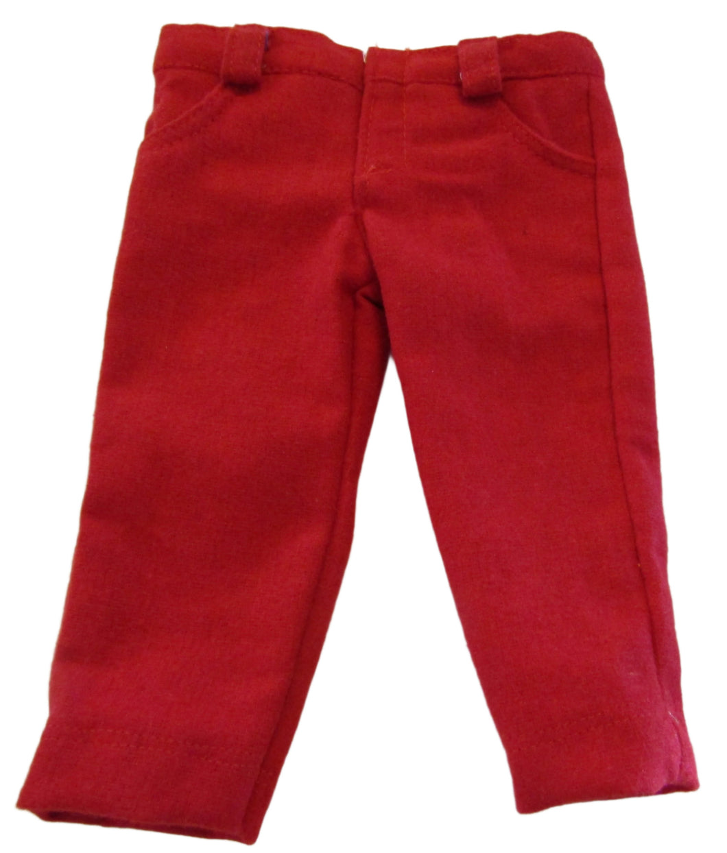 Flannel Pants 18 inch Doll: Red