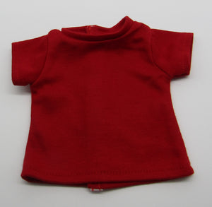 18" & 15" Doll Basic T-Shirt in 4 Colors