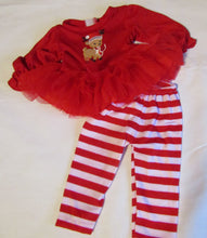 Load image into Gallery viewer, 18&quot; Doll Christmas Reindeer Tunic &amp; Leggings
