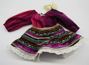 Skirt Combo 18 inch Doll: Southwest Theme
