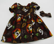 Load image into Gallery viewer, Thanksgiving Puppy Dress: Brown
