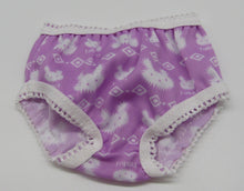 Load image into Gallery viewer, Underwear Two-Pack: Blue &amp; Purple w Bunnies
