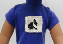 Load image into Gallery viewer, Wellie Wisher 14 inch Doll Hand Embroidered T-Shirt &amp; Leggings
