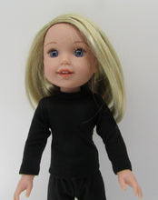 Load image into Gallery viewer, Basic 14" Wellie Wisher Black Long Sleeved T-Shirt
