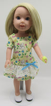 Load image into Gallery viewer, Wellie Wisher 14 inch Doll Classic Flats: White
