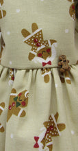 Load image into Gallery viewer, 14" Wellie Wisher Doll Gingerbread Dress
